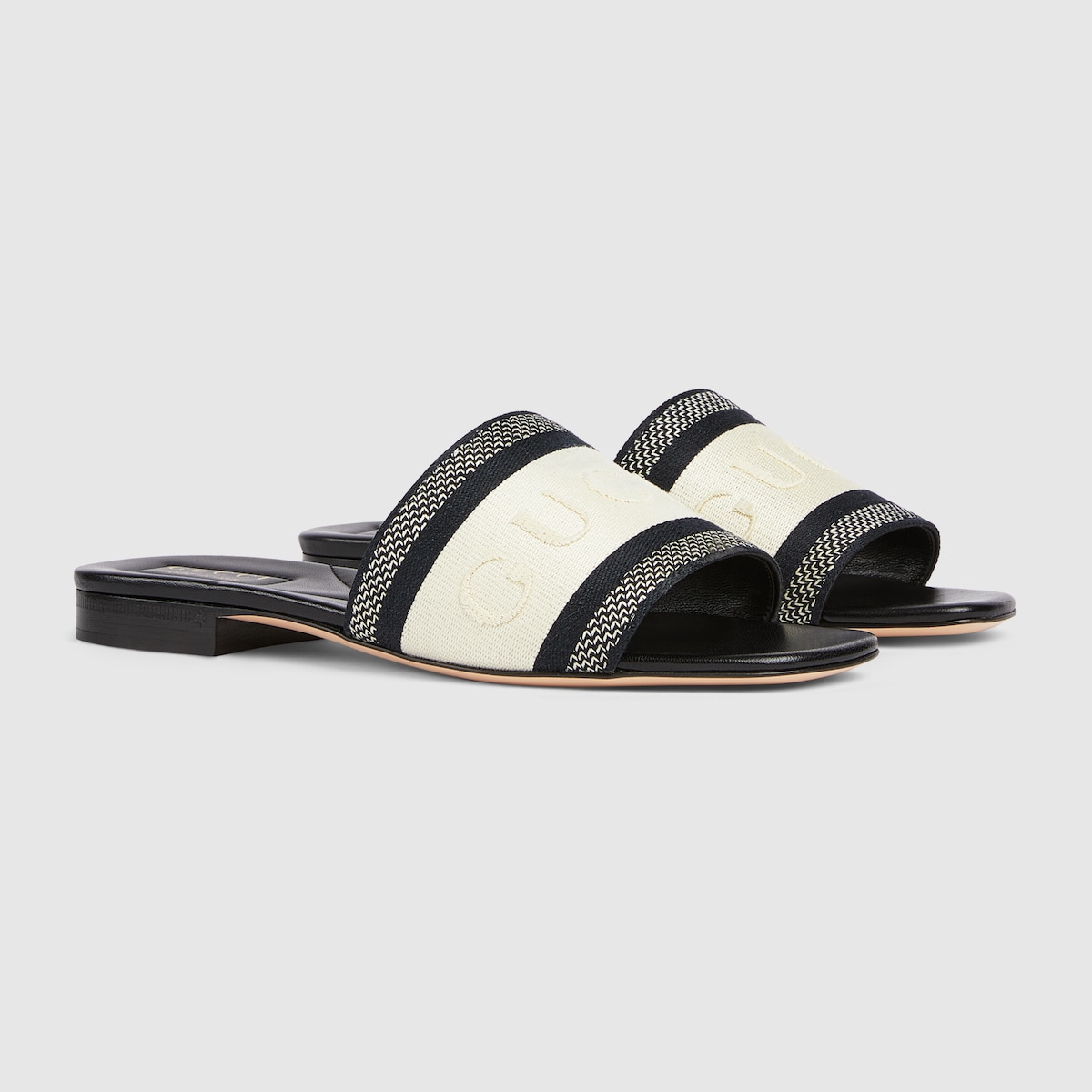 Gucci Women’s slide sandal with Web - Image 6